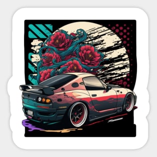 Mazda rx7 art Sticker